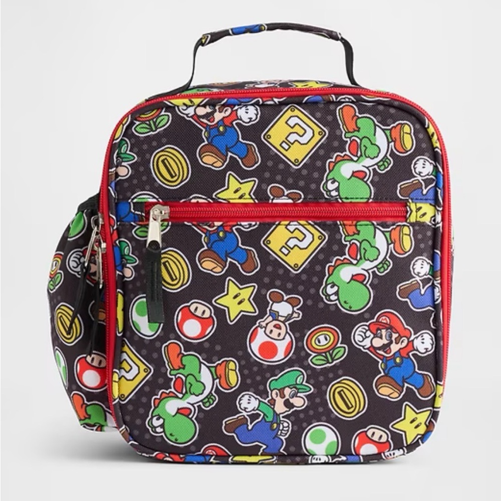 Super Mario Themed Lunch Bag